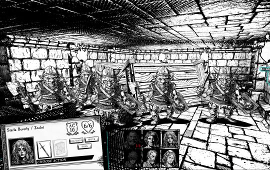 Diamo un'occhiata all'originale dungeon crawler in bianco e nero di Talesworth Game Studio, che mischia il vecchio e il nuovo.