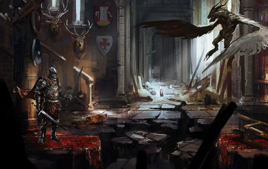 Un cavaliere, una dama da salvare e uno stregone cattivo. Affiliamo bene le spade perché c'è ancora un cuore che batte sotto quest'armatura!